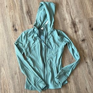 Lululemon Hooded Define Jacket. Size 6. Color Tidewater Teal.